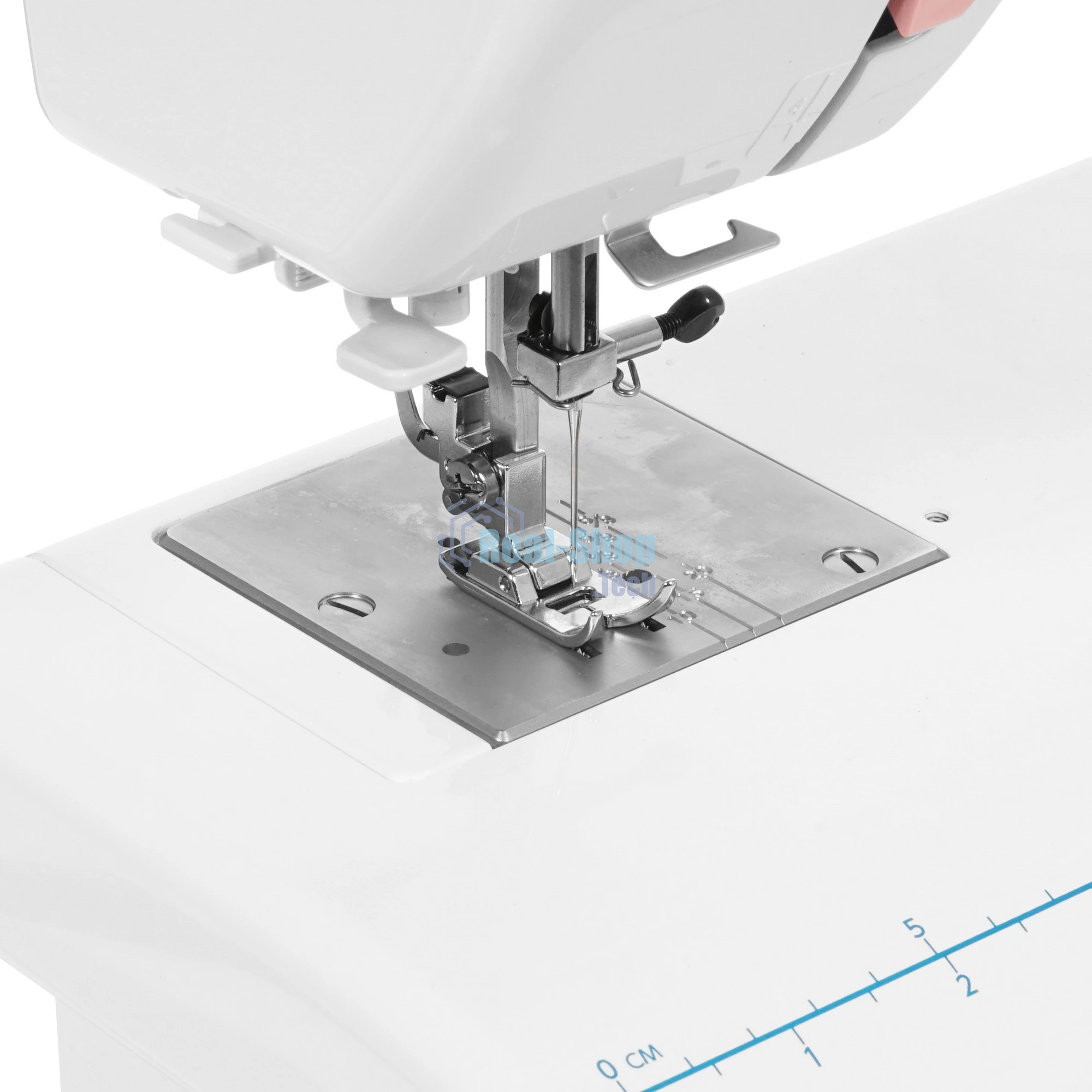 Швейная машина Janome HD1023 белый/розовый, электромеханическая, вертикальный качающийся, 25 операций, автоматическая петля