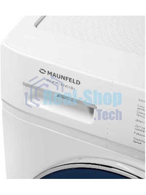 Стиральная машина Maunfeld MFWM148WH02 белый, загрузка фронтальная 8 кг, 1400 об/мин., класс: А+++