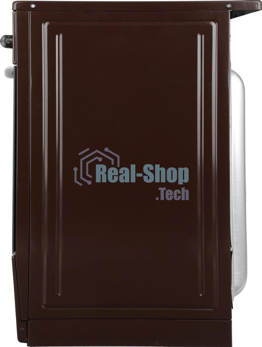 Плита электрическая Лысьва EF4004MK00 коричневый, конфорок 4 шт, духовка 57 л, 50 см x 84 см x 60 см (без крышки)