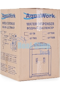 Кулер Aqua Work 0.7-TKR настольный белый/черный