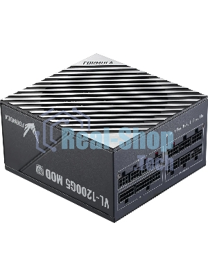 Блок питания Aerocool/Formula ATX 1200W VL-1200G5 MOD Gen5 RTL, 1200Вт, 80 PLUS Gold, 140мм, модульный, серый и черный