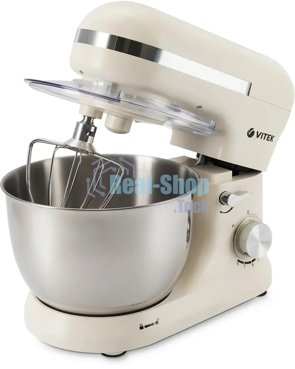 Миксер планетарный Vitek VT-PM0110 1500Вт кремовый