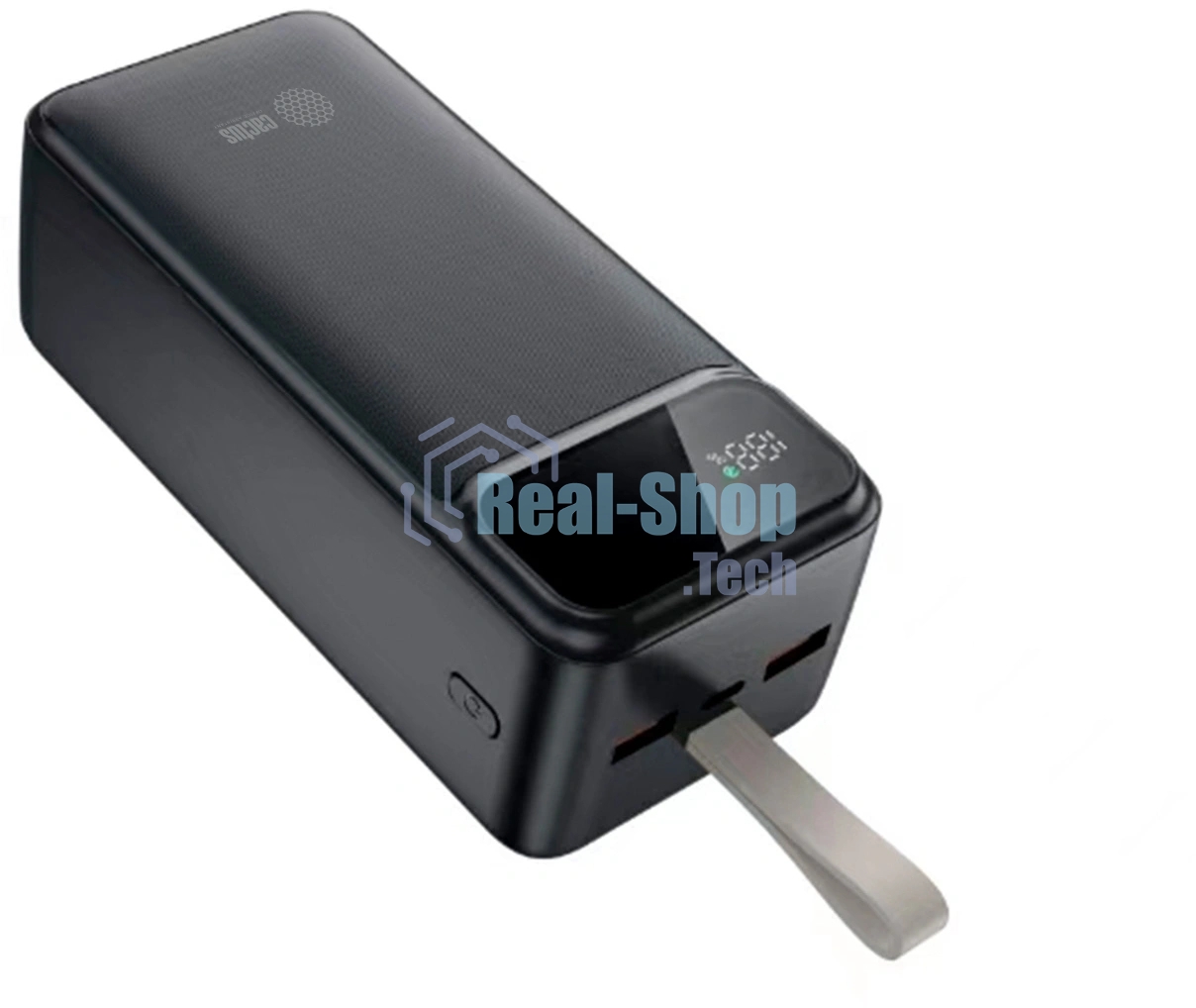 Портативный аккумулятор Cactus CS-PBFSND-40000 40000mAh 65W 3A черный