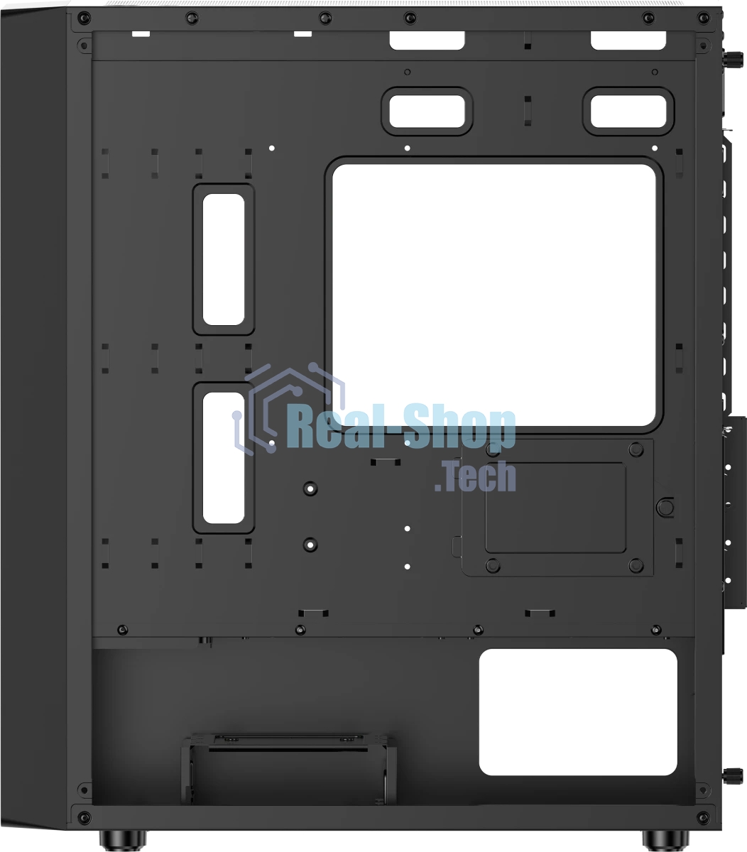 Компьютерный корпус Ocypus Gaммa C50 BK ARGb, MATX, USB 3.0*1+USB 2.0*2, FRONT 3x120мм ARGb, REAR 1x120мм ARGb