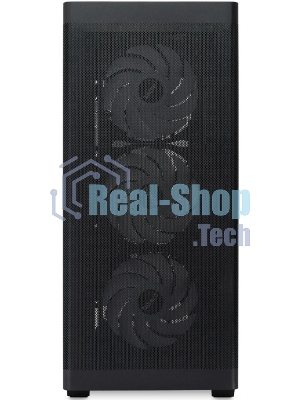 Компьютерный корпус HSPD M520, Mesh Mid Tower, черный, slide TG, 0.45 SPCC, 4x120мм ARGb ATX, mATX, mITX 160/330/184мм 2x2.5
