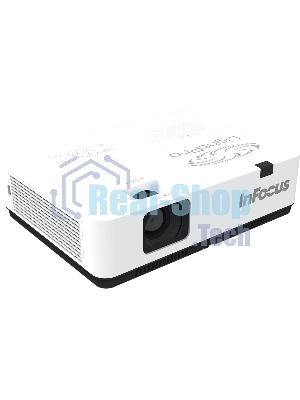 Проектор INFOCUS IN1049 3LCD, 5000 lm, WUXGA, 1.371.65:1, 50000:1, (Full 3D), 16W, 2хHDMI 1.4b, VGA in, CompositeIN, 3,5 мм audio IN, RCAx2 IN, USB-A, VGA out, 3,5 audio OUT, RS232, Mini USB B serv, RJ45, 3,3 кг