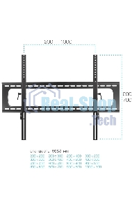 Кронштейн для телевизора Kromax STAR PRO-112 черный 55