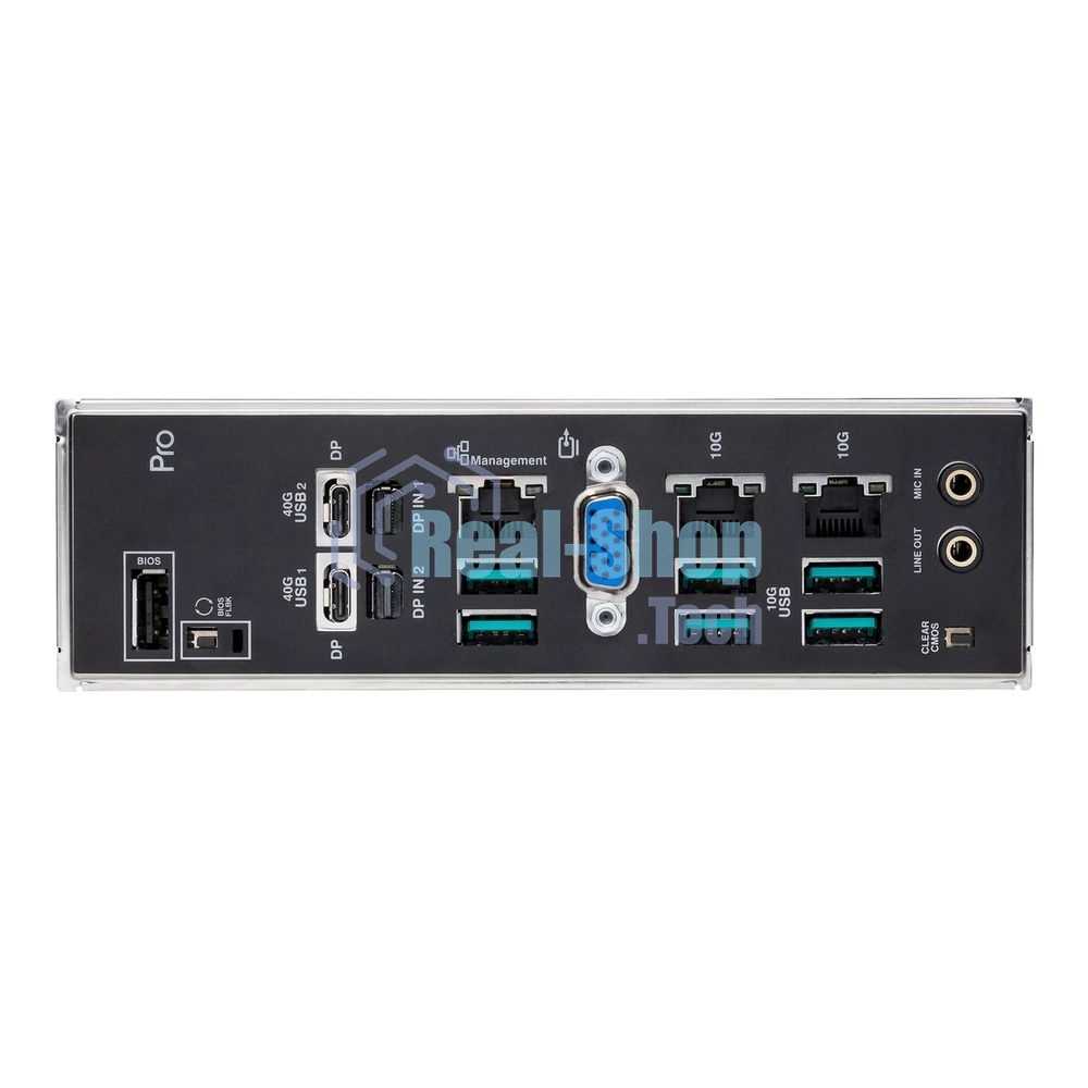 Материнская плата ASUS Pro WS WRX90E-SAGE SE, sTR5, AMD WRX90, 8xDDR5, 4xSATA, 4xM.2, 6xPCI-E 5.0 x16, 1xPCI-E 5.0 x8, 1xVGA, 2xMiniDP, 3x 10Gb LAN, 6xUSB-A 3.2 Gen 2, 1xUSB-A 2.0, 2xUSB-C USB4, 2x3.5 мм, 5.1, SSI EEB