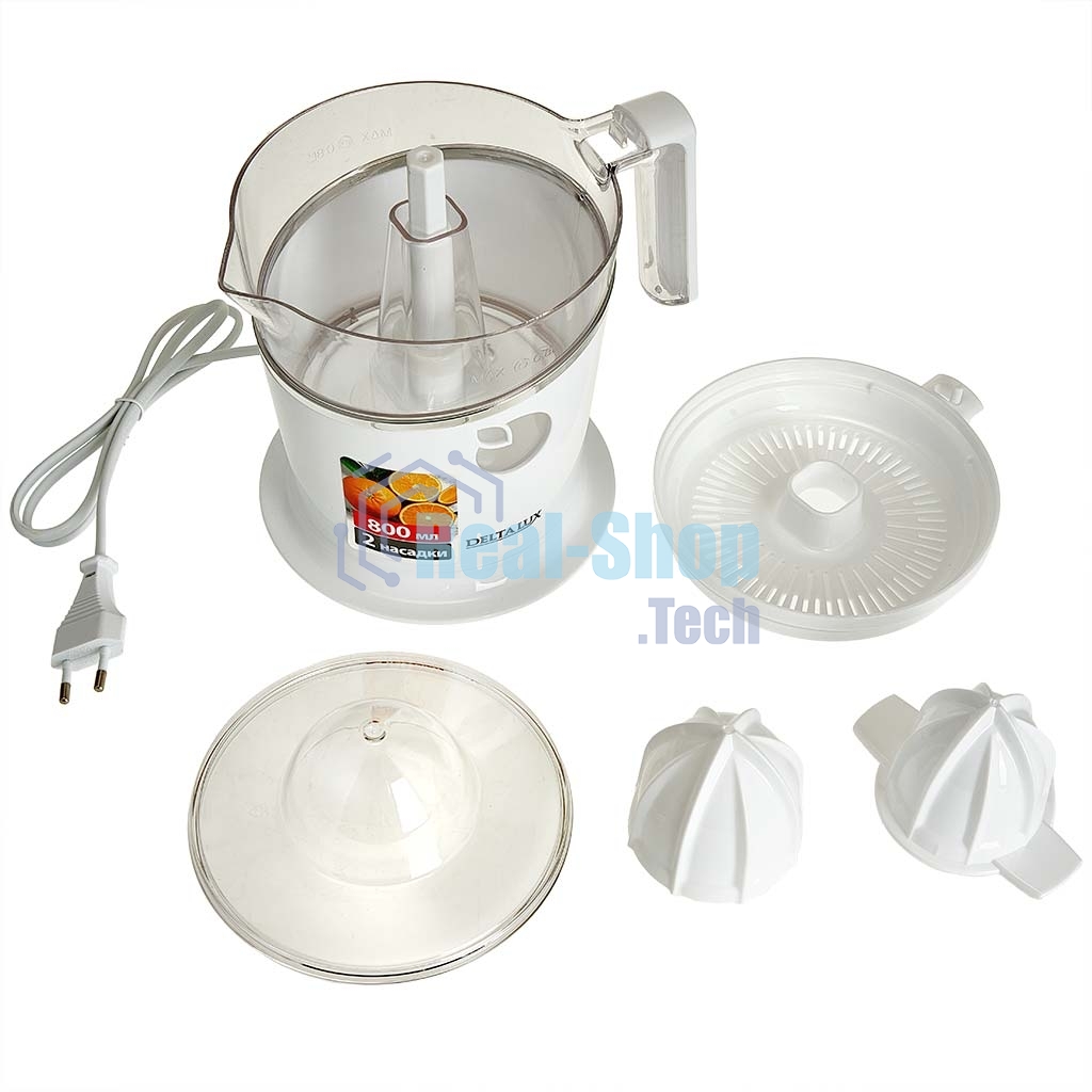 Соковыжималка электрическая DELTA LUX DE-2401 белый