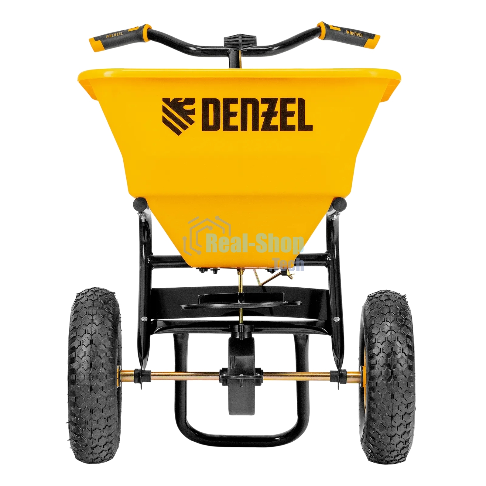 Механическая сеялка на колесах Denzel 45 л