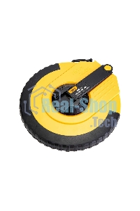 Мерная лента Deli DL9850ZY 50м x 14.5мм Ударопрочный корпус. Основной класс точности. Метрическое полотно из стекловолокна и ПВХ.