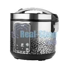 Мультиварка Centek CT-1499 (черный/сталь) 900Вт, 5.0л, 25 программ, мультиповар, антиприг. покрытие