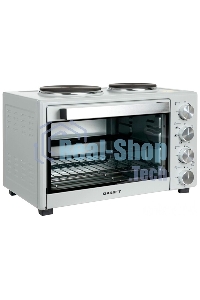 Мини-печь Kraft KFC-MOHP 380 HGR 38 л, 1600 Вт, серый