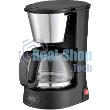 Кофеварка JVC JK-CF1075 черный, молотый, 0,75 л, 650 Вт Кофеварка JVC JK-CF1075 черный, молотый, 0,75 л, 650 Вт