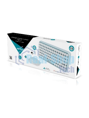 Комплект клавиатура+мышь Smartbuy 626376AG беспроводной, USB, 1000 DPI, белый