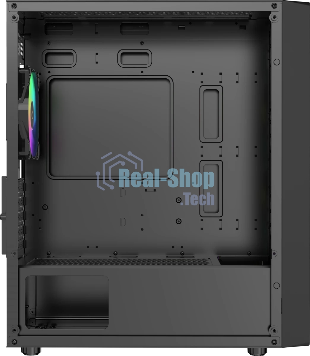 Компьютерный корпус Ocypus Gaммa C50 BK ARGb, MATX, USB 3.0*1+USB 2.0*2, FRONT 3x120мм ARGb, REAR 1x120мм ARGb