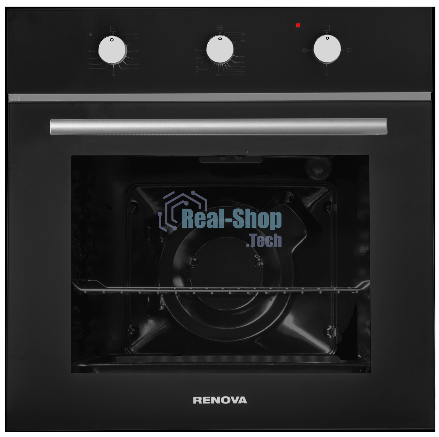 Духовой шкаф электрический RENOVA O90-3BS1 черный