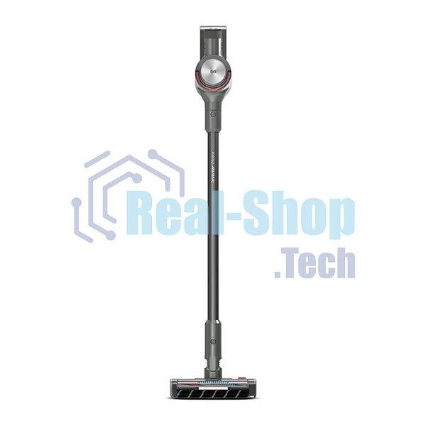 Пылесос вертикальный BQ VCA1005W Aqua Pro PREMIUM серый, питание от аккумулятора, 220 Вт, уборка сухая/влажная, пылесборник 0.5 л