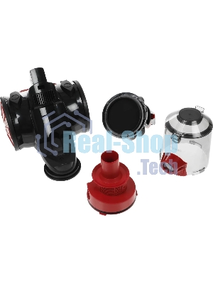 Пылесос Centek CT-2531 красный/черный, 350/1800 Вт, уборка сухая, пылесборник контейнер 1,5 л