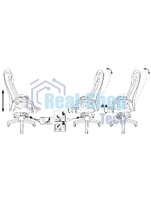 Кресло руководителя Бюрократ T-9923WALNUT/IVORY слоновая кость кожа крестовина дерево