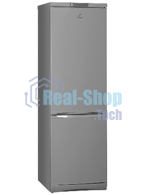 Холодильник Indesit ES 18 GA серебристый двухкамерный 233/85л морозилка снизу