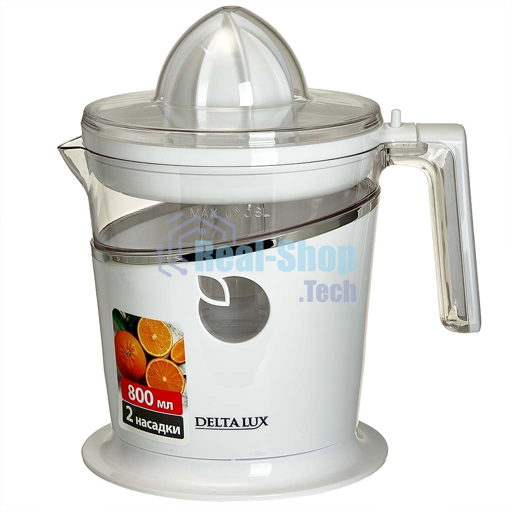 Соковыжималка электрическая DELTA LUX DE-2401 белый