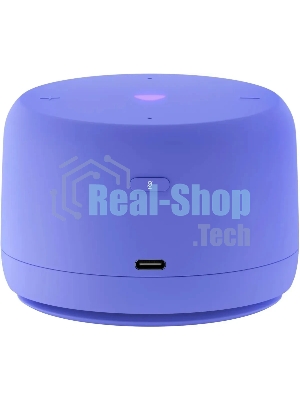 Умная колонка Яндекс Станция Лайт 2, 6Вт, компактная, 1 динамик, Matter, Wi-Fi, Bluetooth 5.0, Алиса, фиолетовый