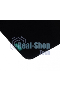 Коврик для мышки Raskat черный S (350x300, резина/ткань, прошитый край)