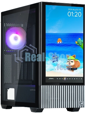 Компьютерный корпус Zalman Z10 DS без БП черный