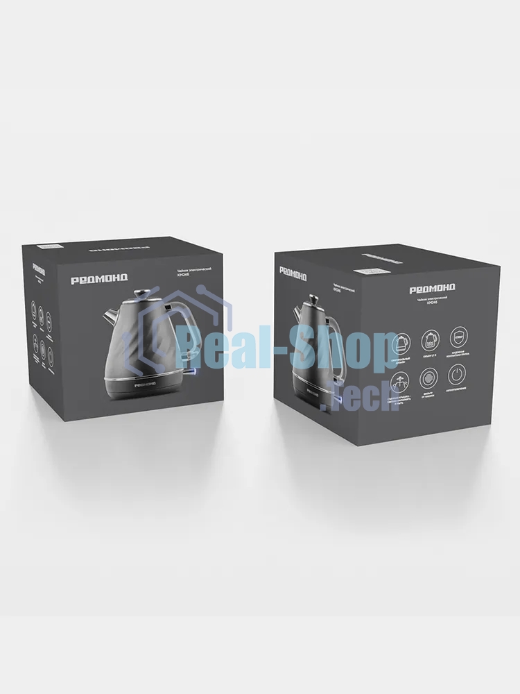 Чайник электрический Redmond KM-246 серый