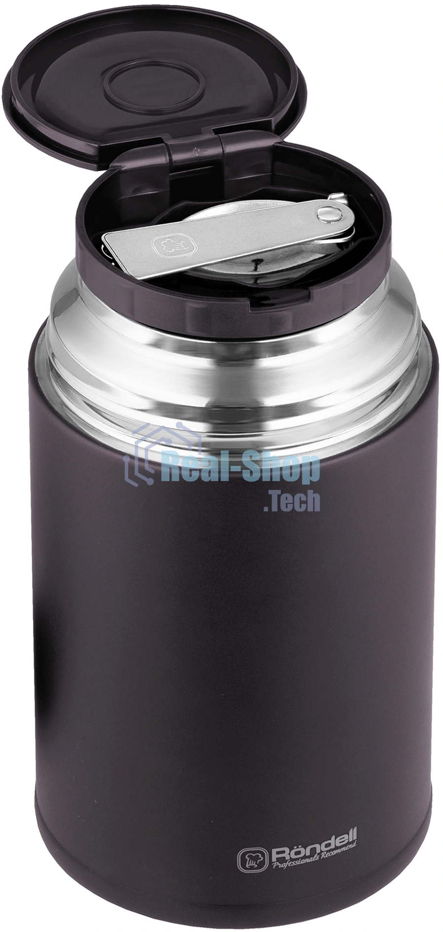 Термос для еды RONDELL RDS-1661, 0.7 л, бордовый