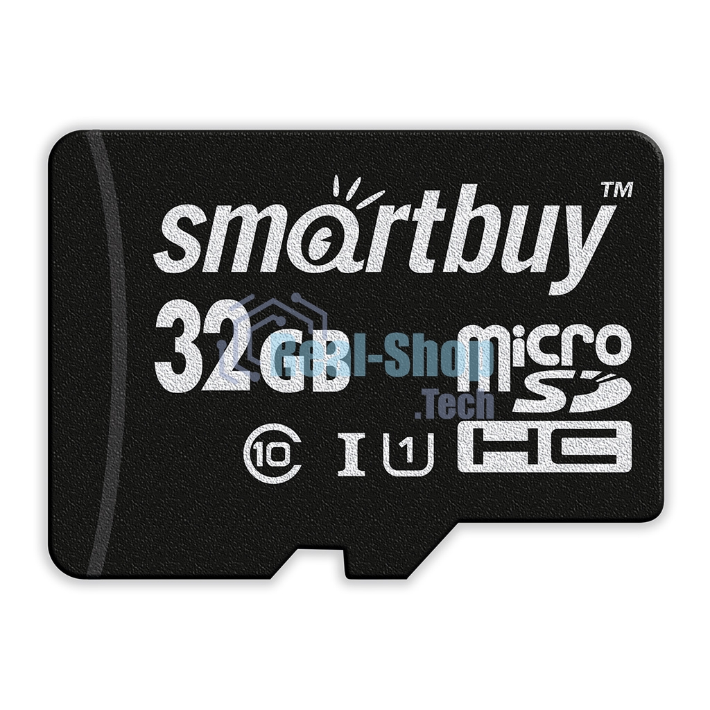 Флеш карта Micro SDHC 32Gb Smartbuy Class 10 UHS-I (без адаптера)