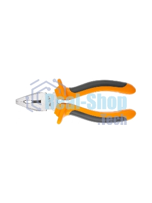 Плоскогубцы Sparta Comfort 180 мм, комбинированные шлифованные, двухкомпонентные рукоятки