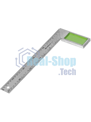 Угольник Сибртех, 300 мм, металлический