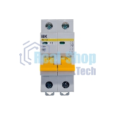 Выключатель автоматический модульный 2п C 63А 4.5кА ВА47-29 ИЭК MVA20-2-063-C