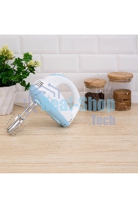 Миксер Maxwell MW-1360(W) Мощность 300 Вт.5 скорост. режимов.Номинальная потребляемая мощность 120 В