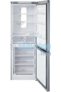 Холодильник Бирюса Б-M920NF металлик двухкамерный 210/100 л морозилка снизу, No Frost