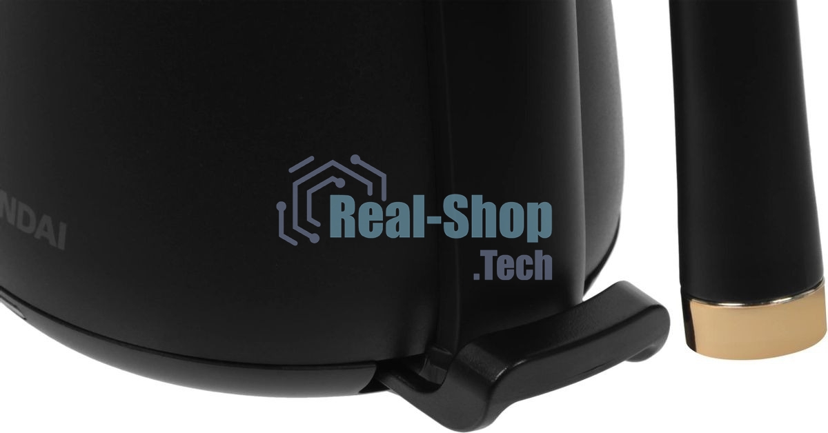 Чайник электрический Hyundai HYK-S5500 0.7 л, 1000 Вт, черный