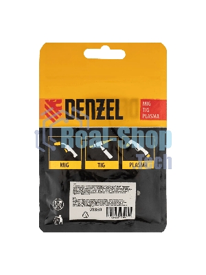 Подающий ролик Denzel V профиль под стальную проволоку 0,8-1 мм, 2 шт