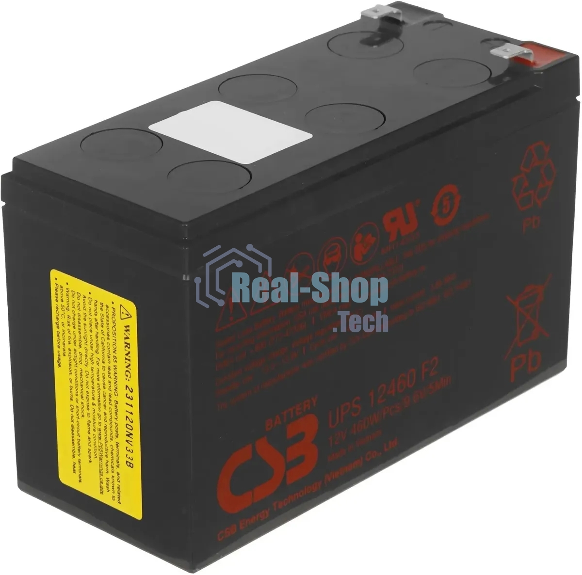 Батарея для ИБП CSB 12460 (12V 9Ah)клеммы F2