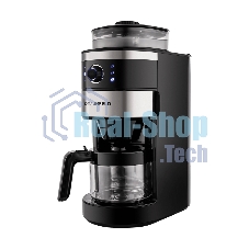 Кофеварка капельная Maunfeld MF-731BK черный, исп. кофе - зерновой/молотый, 0.83 л, 820 Вт.