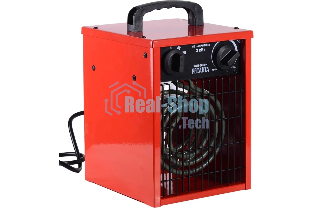 Тепловая электрическая пушка Ресанта ТЭП-3000Н (компактная) 67/1/18