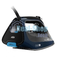 Утюг Braun SI9682DB черный/синий, 3200 Вт, 60 г/мин, 260 г/мин, 330 мл