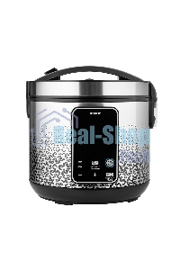 Мультиварка Centek CT-1499 (черный/сталь) 900Вт, 5.0л, 25 программ, мультиповар, антиприг. покрытие