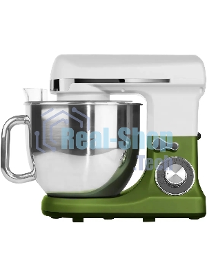 Миксер планетарный Centek CT-1133 (белый/изумруд)