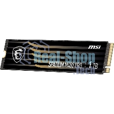 Накопитель SSD MSI SPATIUM M480 PRO, 1000Gb, M.2 2280, PCIe 4.0 x4, NVMe, R/W 7400/6000