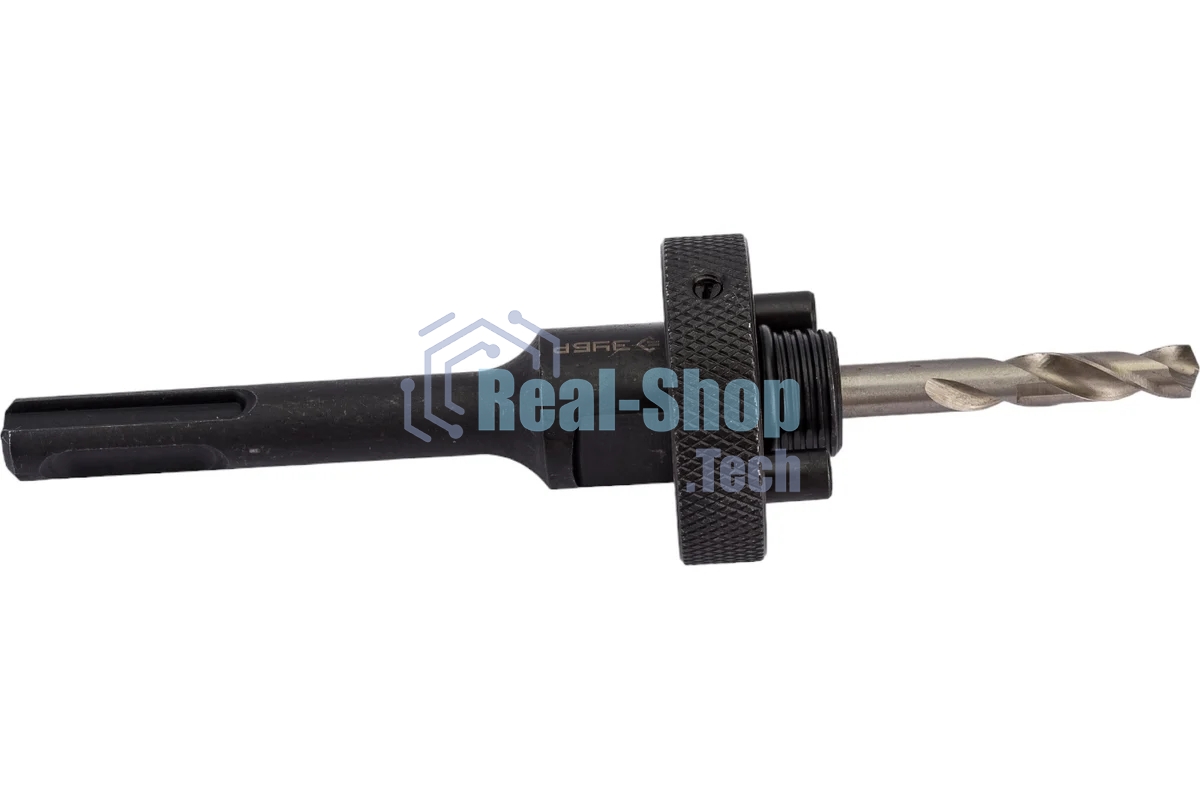 Переходник Зубр 29536_z01державка ЭКСПЕРТ для коронок пружинный фиксатор SDS+ d32-152мм