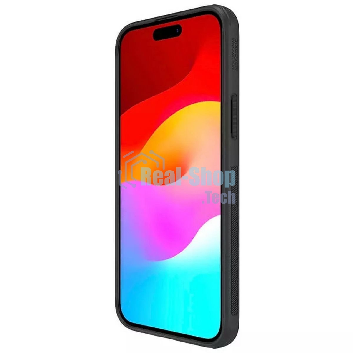 Чехол Super Frosted Shield Pro, черный, (AP IP15 Plus)