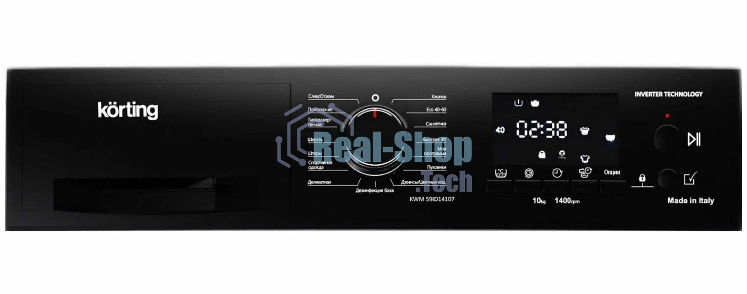 Стиральная машина Korting KWM 59ID14107 белый, загр. фронтальная макс.: 10 кг 1400 об/мин класс: А+++