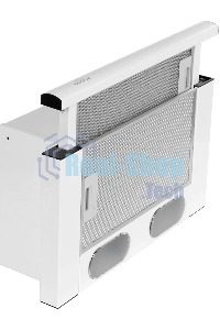 Вытяжка встраиваемая Elikor Интегра 50П-400-В2Л белый, 50 см, 400 куб. м/ч, 57 дБ